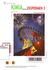 Kimia Berbasis Eksperimen 3 untuk Kelas XII SMA dan MA