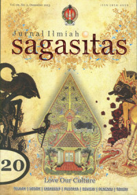Jurnal Ilmiah: Sagasitas Vol.09 No.2 Desember 2013
