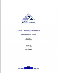 Adults Learning Mathematics – an International Journal Volume 1 (2) Februari 2006