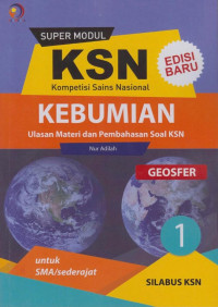 Super modul KSN SMA kebumian geosfer