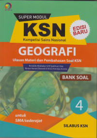 Super modul KSN SMA bank soal geografi