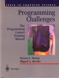 Programming Challenges: The programming contest training manual