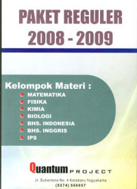 Paket Reguler 2008 - 2009