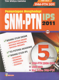 Pemantapan Menghadapi SNM-PTN IPS 2011 ( 5 Tahun )
