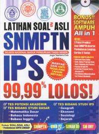 Latihan Soal-Soal Asli SNMPTN IPS 99,99% Lolos!