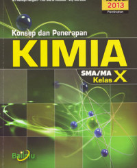 Konsep dan Penerapan Kimia SMA/MA kelas X