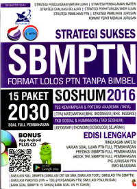 Strategi Sukses SBMPTN Soshum