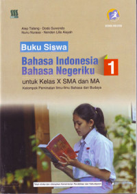 Image of Bahasa Indonesia Bahasa Negeriku I