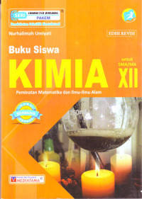 Buku Siswa Kimia untuk SMA/MA XII