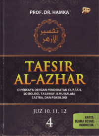 Tafsir Al-Azhar: Jilid 4