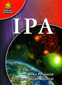 Buku Pelajaran 3 IPA Persiapan Ujian Nasional (2005)