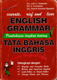 Accurate, Brief and Clear English Grammar (1996)