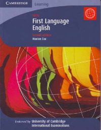 First Language English