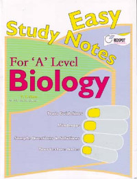 Easy Study Notes for A level biology