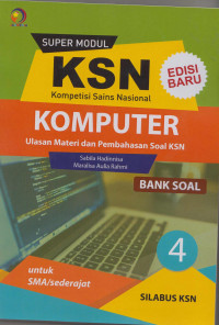 Super modul KSN SMA bank soal komputer