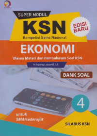 Super modul KSN SMA bank soal ekonomi
