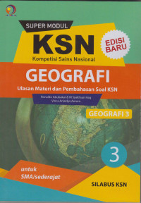 Super modul KSN SMA geografi jilid 3