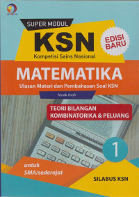 Super modul KSN SMA matematika teori bilangan kombinatorika & peluang