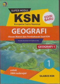 Image of Super modul KSN SMA geografi jilid 1